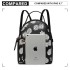 LG1866P-MISS LULU STYLISH LADIES RUCKSACK LEATHER PRINTED BACKPACK BLACK LG1866P-MISS LULU STYLISH LADIES RUCKSACK LEATHER PRINTED BACKPACK BLACK